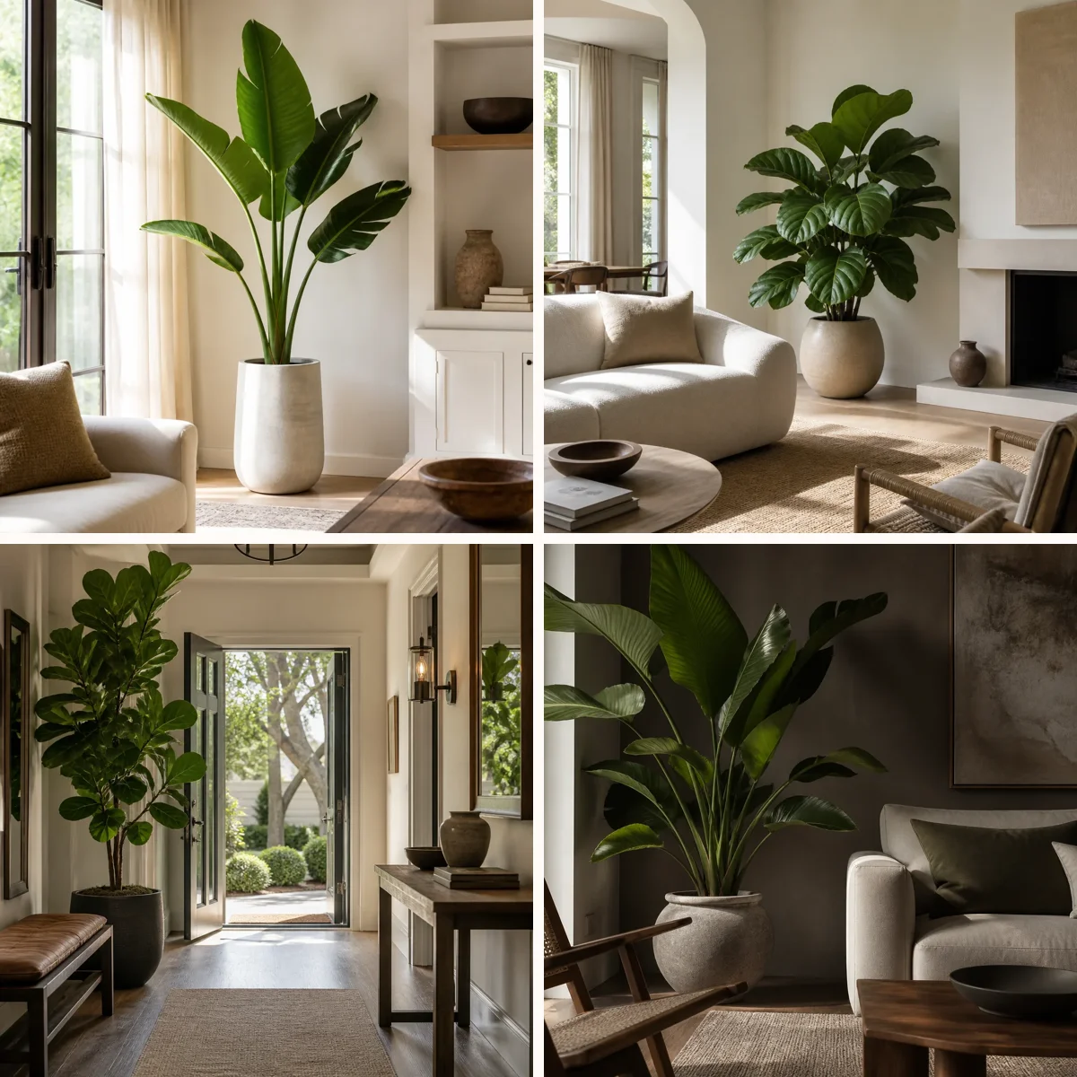Large-Leaf Plants for Corners, Entryways, and Other Empty Spots